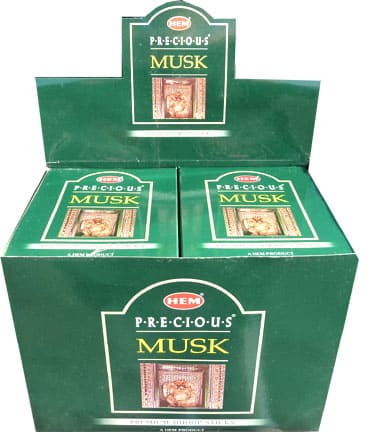 Bastoncini dhoop di muschio prezioso con bordi di Encens 75g