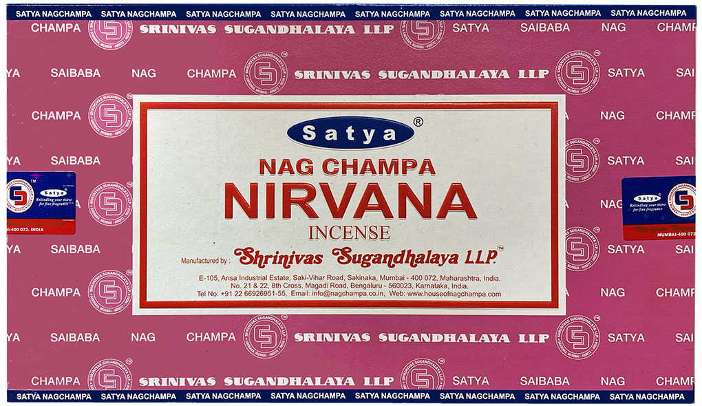 Incenso Satya Nirvana 15g