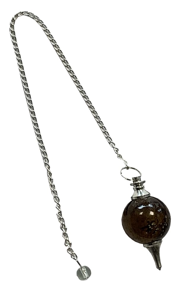 Pendolo sfera Onice a righe 4cm
