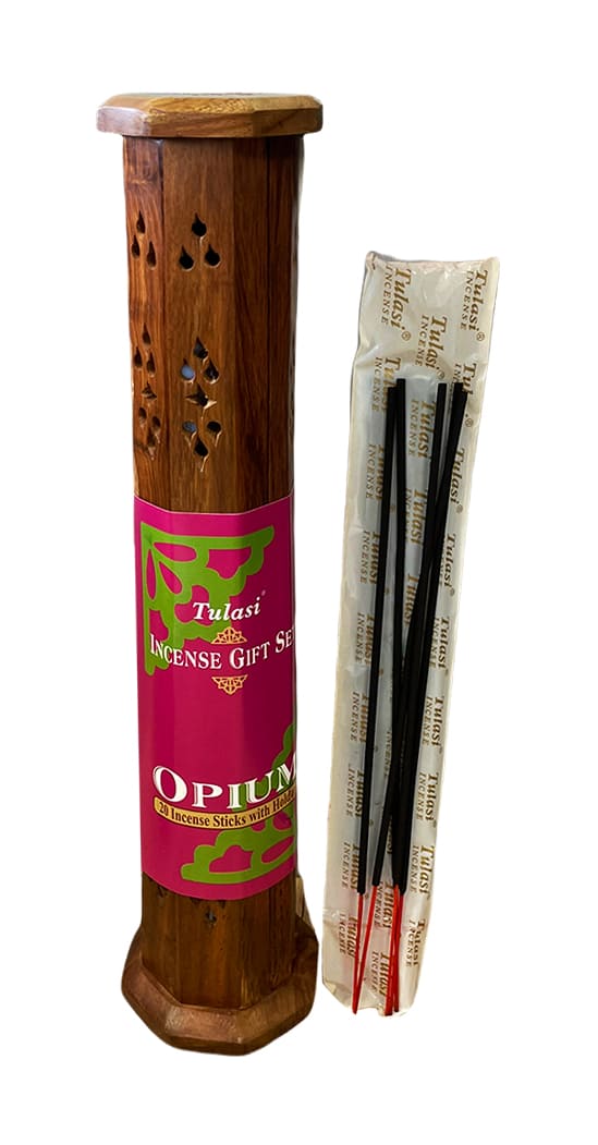 Nizirioo Supporto per bastoncini di incenso in legno: recipiente per incenso in legno, per zen, yoga, meditazione, ufficio, casa
