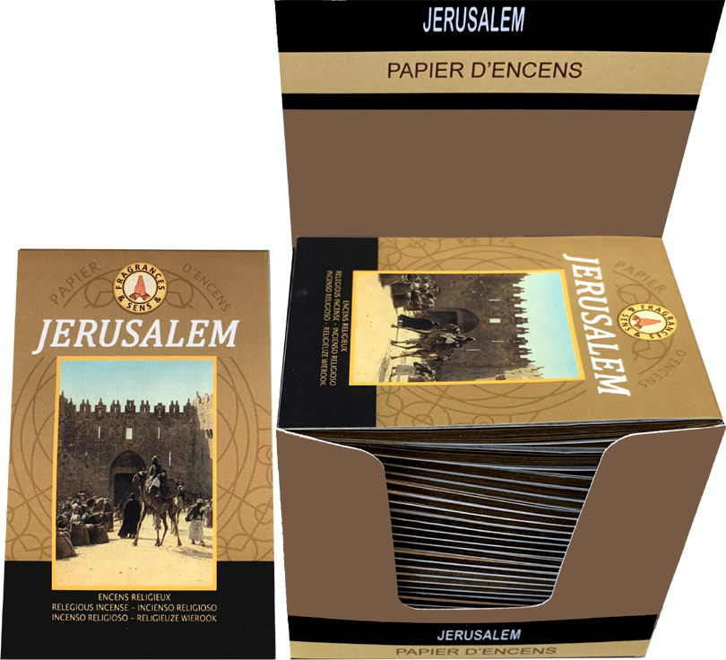 Carta di incenso Fragrances & Sens Jerusalem x30