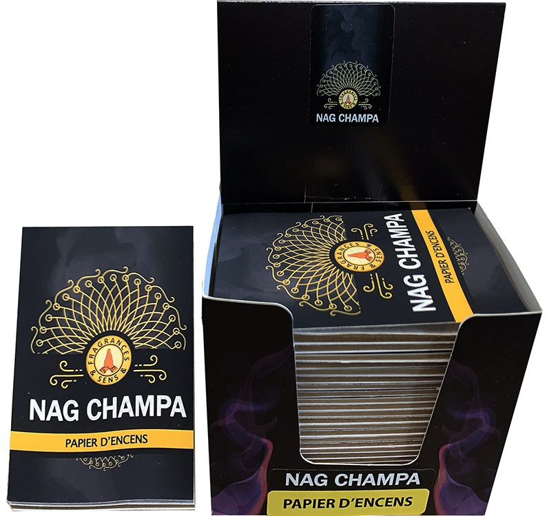Carta di incenso Fragrances & Sens Nag Champa x30