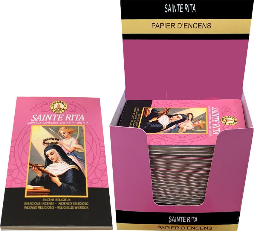 Carta di incenso Fragrances & Sens Santa Rita x30