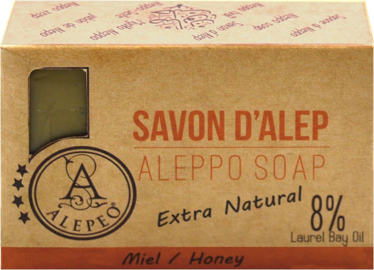 incenso ad sapone di Aleppo al miele miele 8% 100g