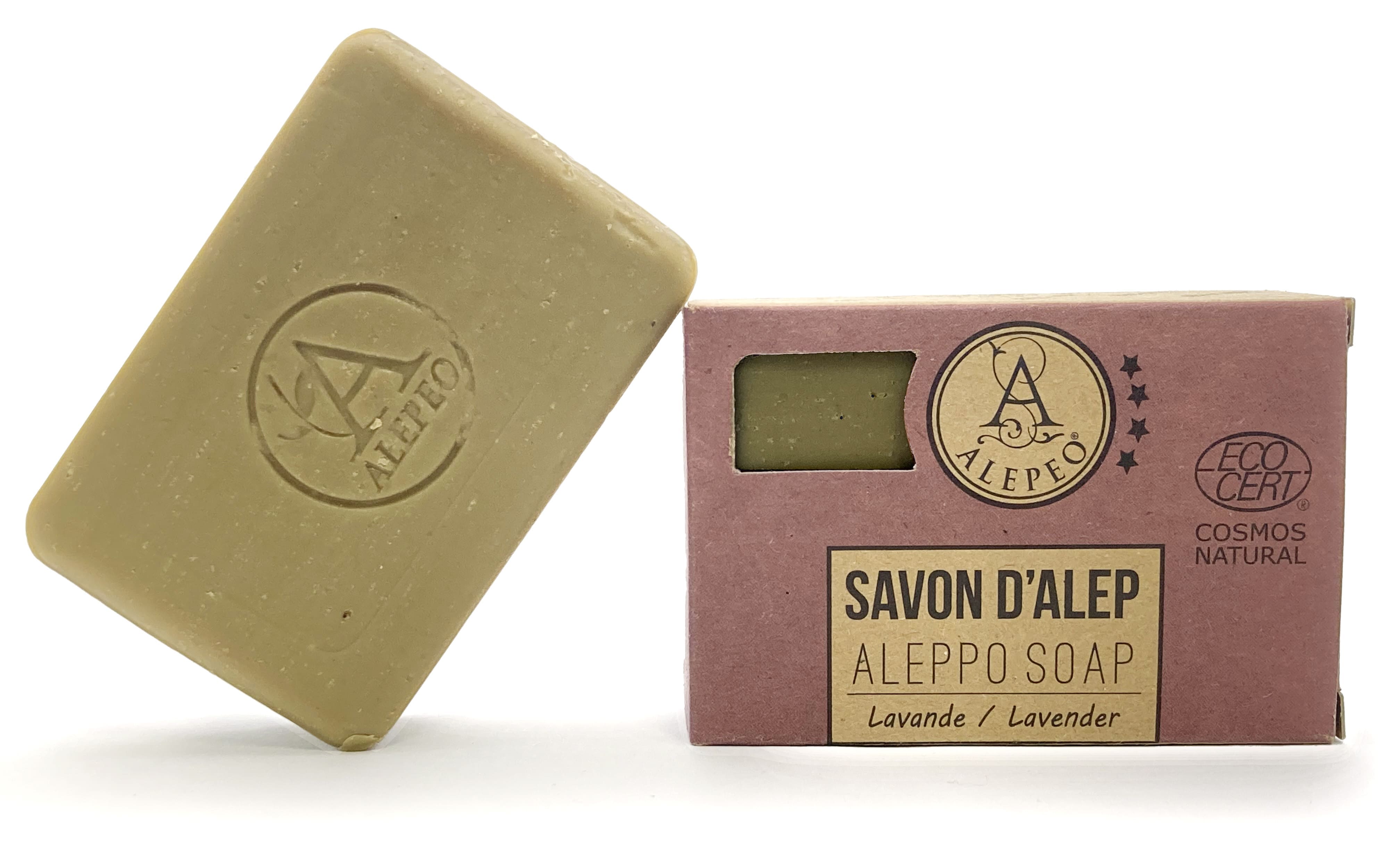 incenso ad Sapone di Aleppo alla Lavanda 100g - ECOCERT BIO