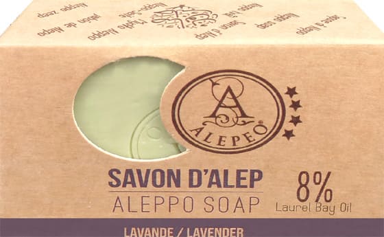 Sapone di alepeo lavanda 8% 100 g