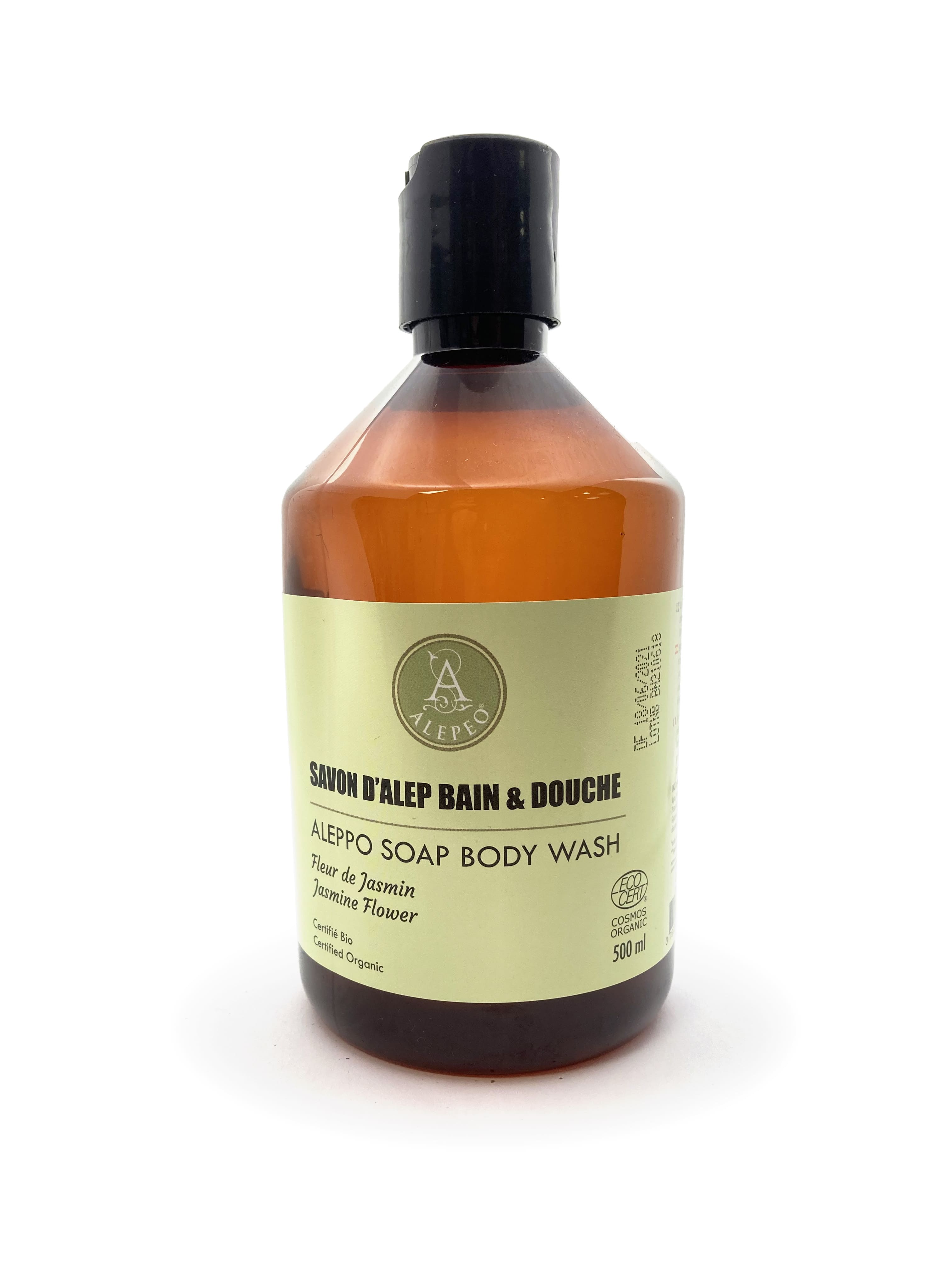incenso ad Sapone liquido di Aleppo - Ecocert - Fiore di gelsomino 500ml