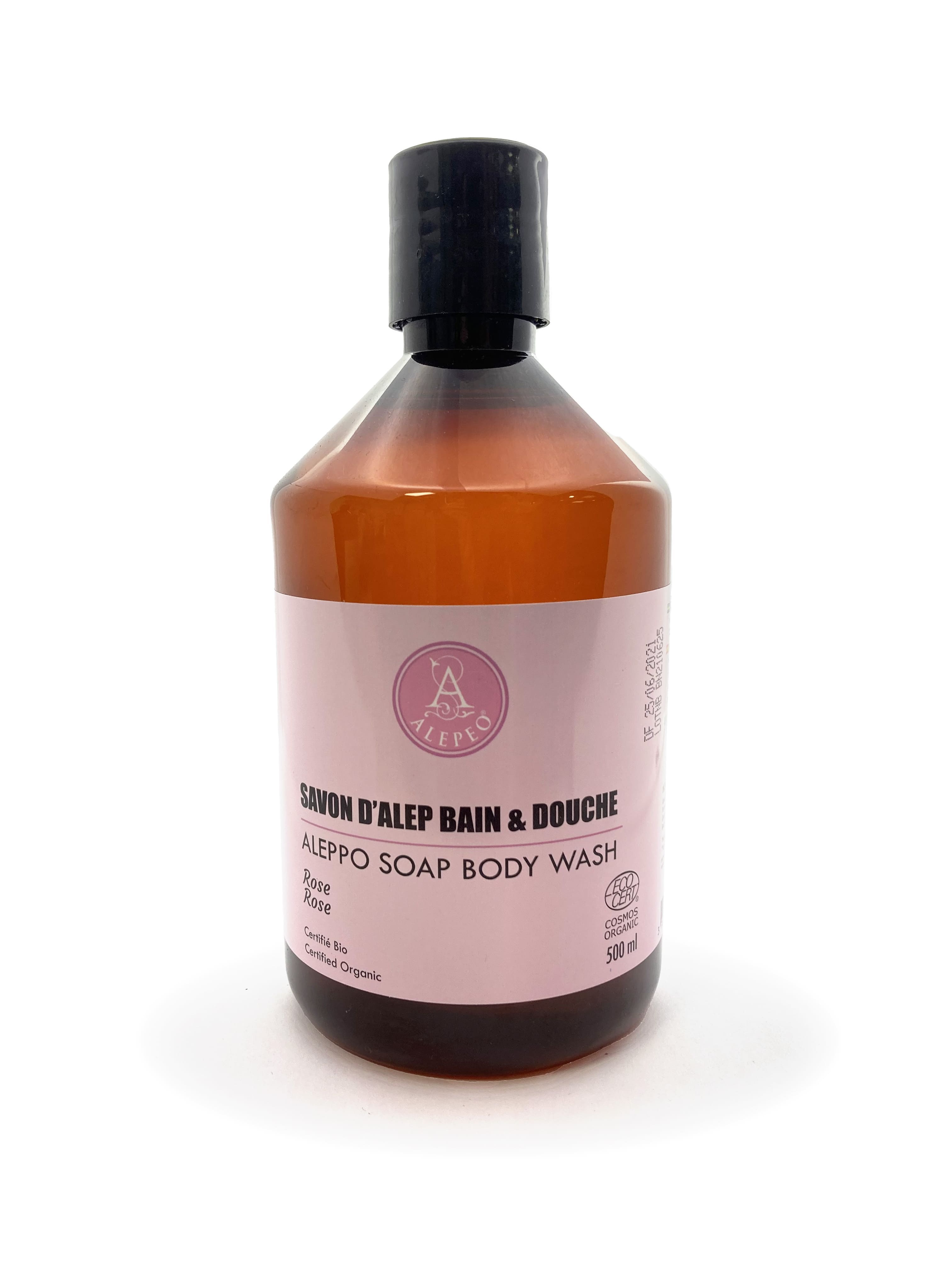 incenso ad Sapone d'Aleppo Liquido - Ecocert - Rosa 500ml 