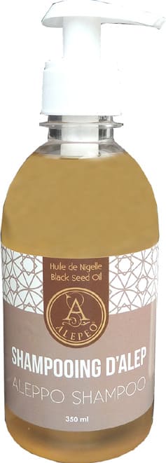 incenso ad Shampoo di alepeo olio nigella 350ml