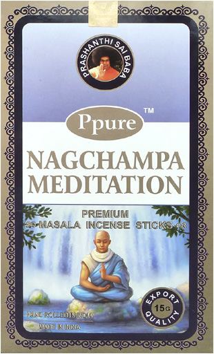 Incenso Ppure nagchampa Meditation 15g