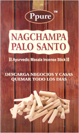 Incenso Ppure nagchampa Palo Santo 15g