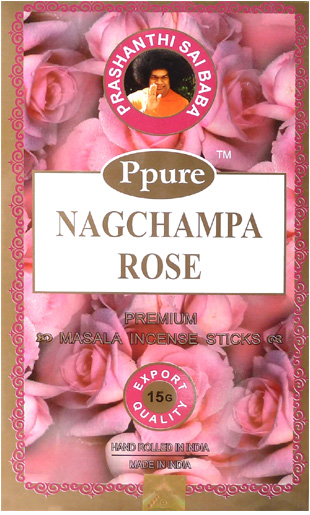 Incenso Ppure Nagchampa Rosa di 15g