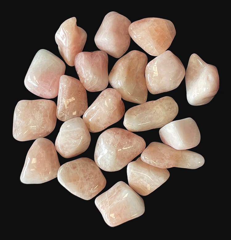 Pietre barilate Morganite A da 250g