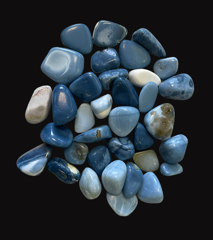 Pietre barilate Opal Blu A da 250g