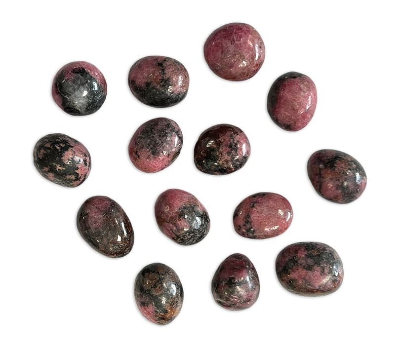 Pietre barilate Rhodonite AA da 250g