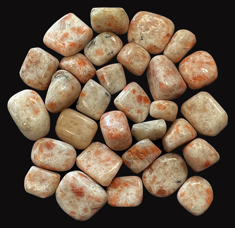 Pietre barilate pietra di sole AB da 250g