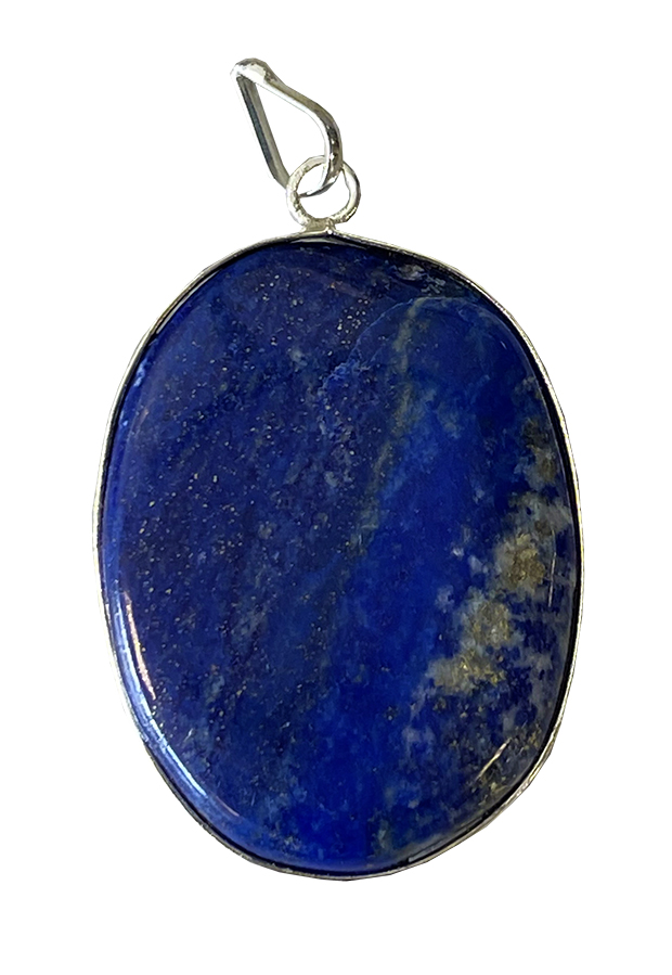 Ciondolo ovale in Lapis Lazuli 4cm