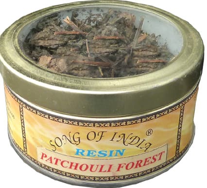 Incenso alla resina di foresta Patchouli 10g