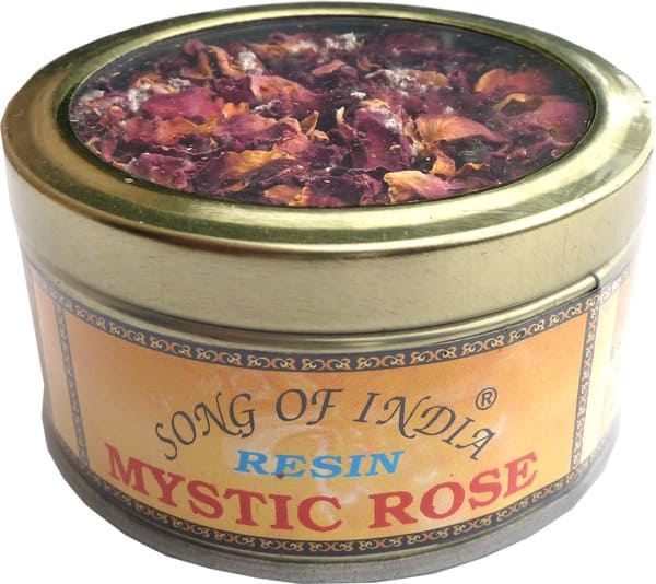 Incenso alla resina di rosa mistica 10g