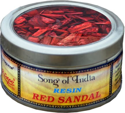 Incenso in resina di sandalo rosso 25g