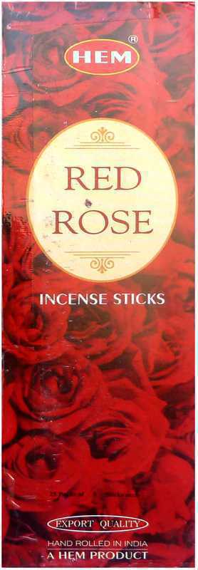 Incenso Hem Red Rose 8 Bts