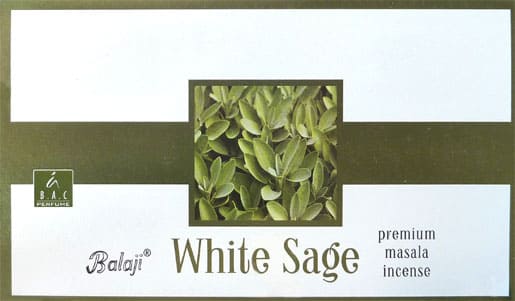 Incenso balaji premium masala bianco salvia 15g