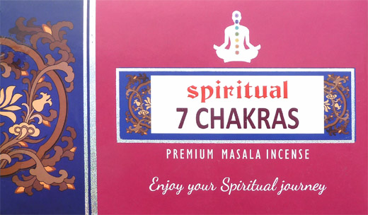 Incenso sri durga Spiritual 7 Chakras 15g