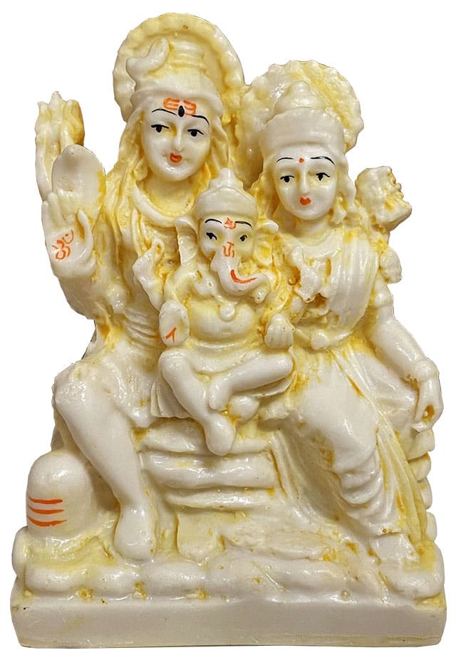 Shiva  famiglia 14cm