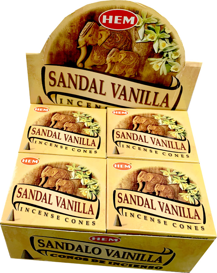 Incenso abbiamo coni di Sandal Vanilla