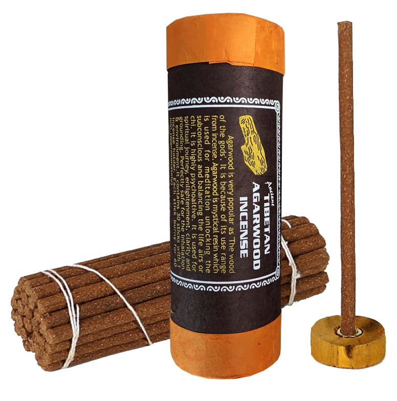 Incenso Naturale Tibetano Legno di Agar 35g