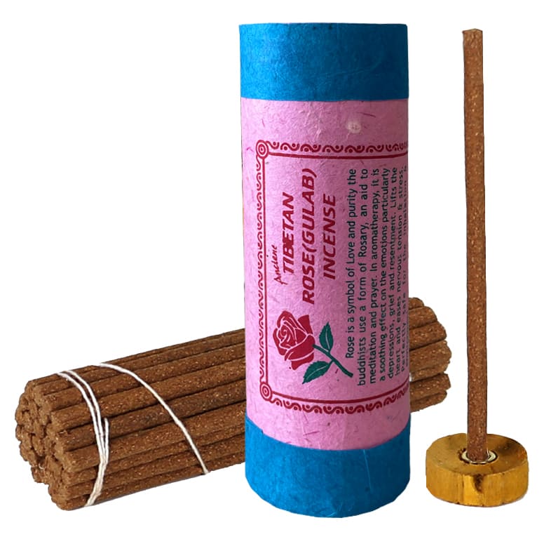 Incenso Naturale Tibetano Rosa 35g