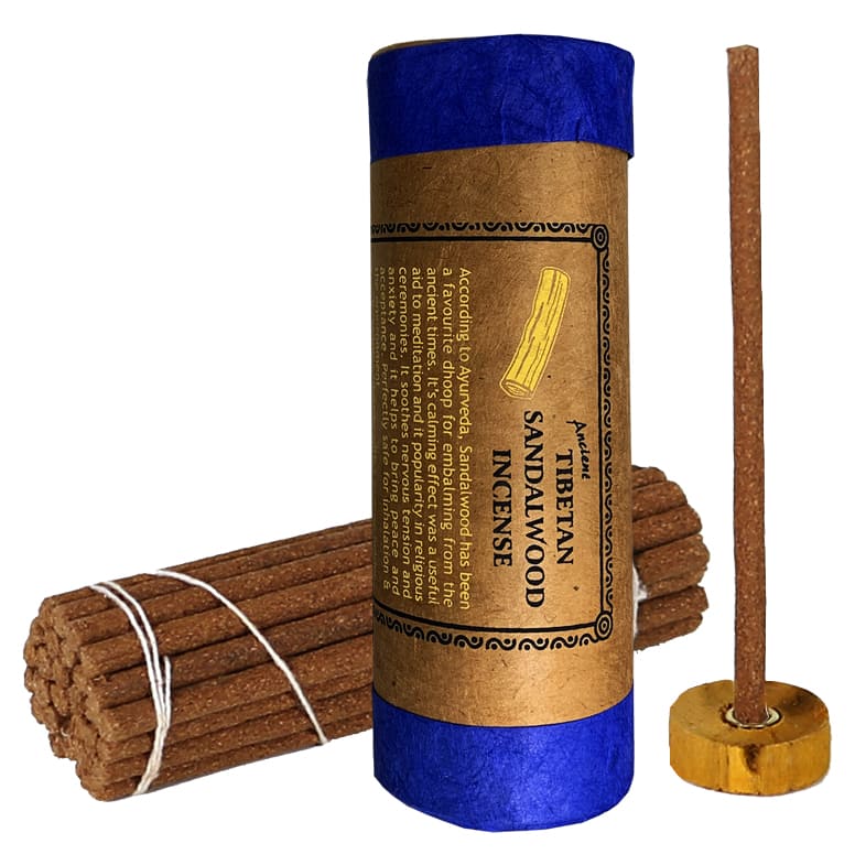 Incenso Naturale Tibetano Legno di Sandalo 35g