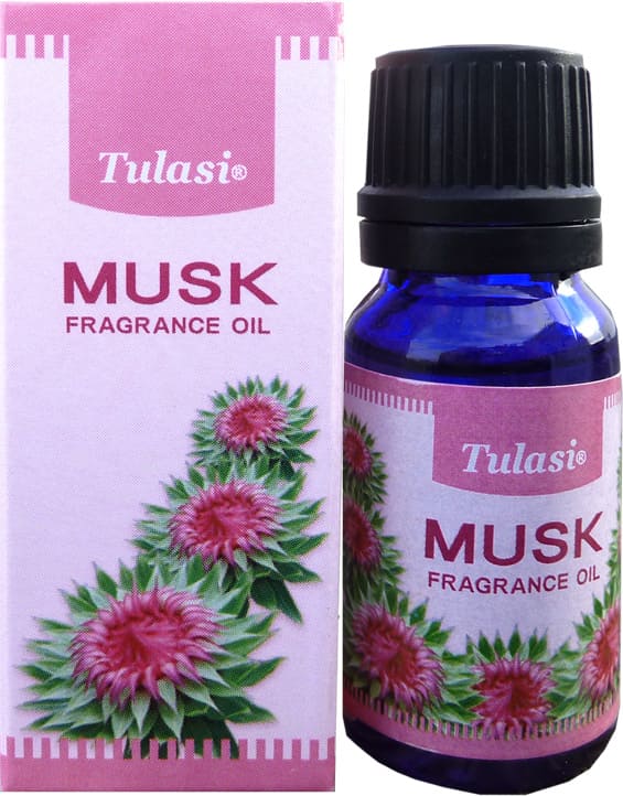 Olio profumato al muschio di Tulasi 10mL x 12