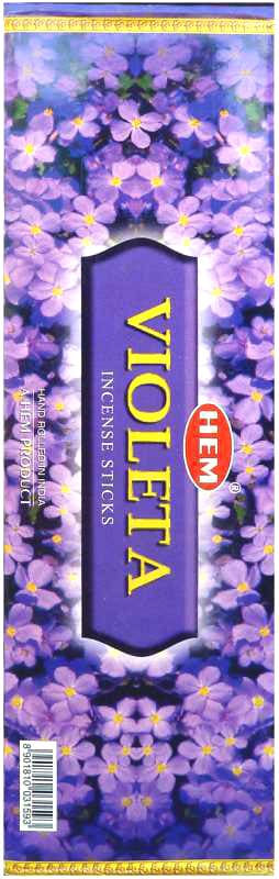 Incenso Viola Hexa Hem 20g