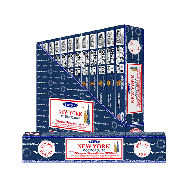 incenso ad Incenso Satya New York 15 g