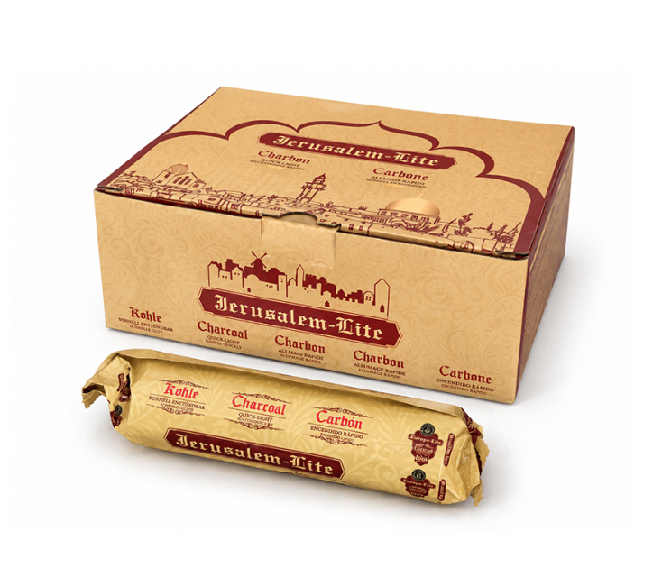incenso ad Carboncini Jerusalem Lite Qualità Superiore 33 mm – 100 Pastiglie