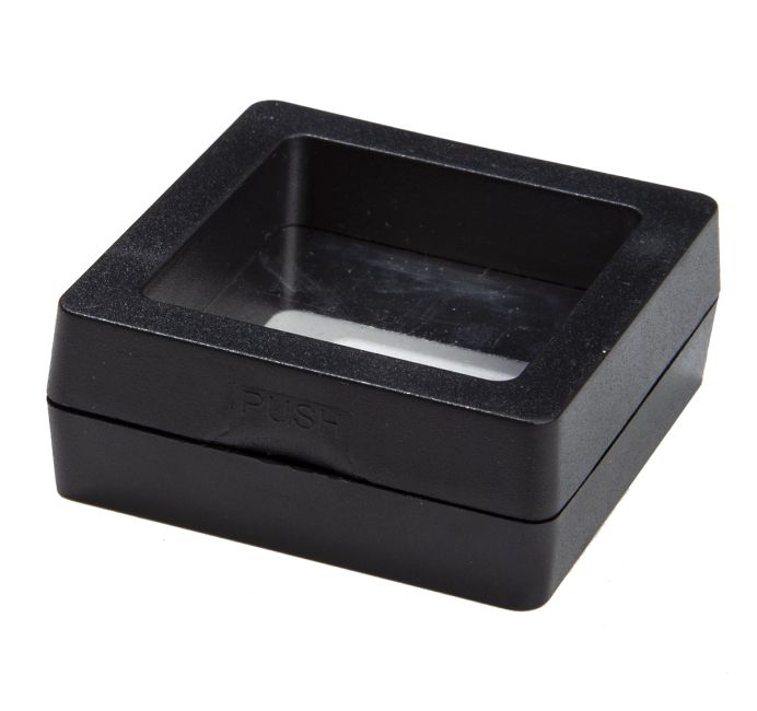 Scatola con cornice nera per gioielli 4.5 cm x10