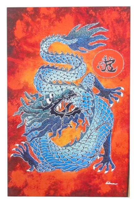 incenso ad Batik dragon modello piccolo 45x65 cm|it