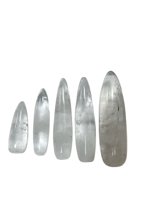 Bastoncino da massaggio in cristallo di rocca 185gr