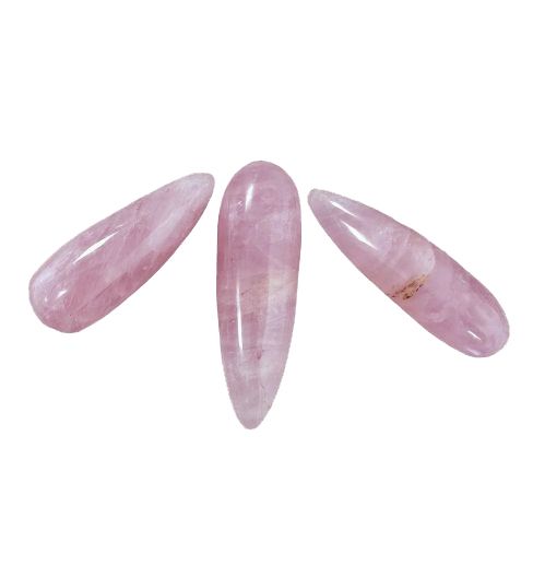 Bastoncino da massaggio al quarzo rosa 360gr
