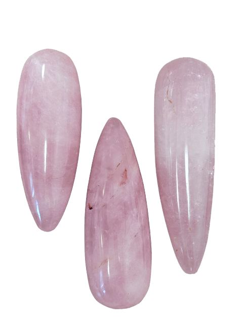 Bastone da massaggio al quarzo rosa 464grs