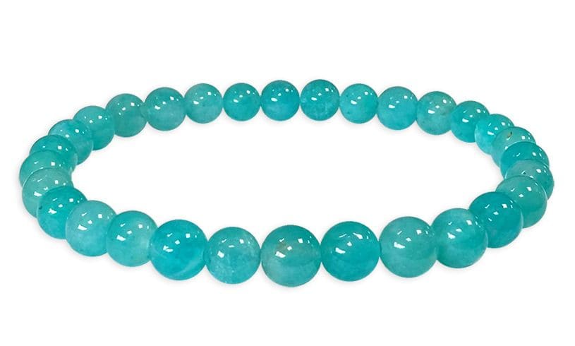 Bracciale amazzonite Perline Cina AA 5,5-6,5 mm