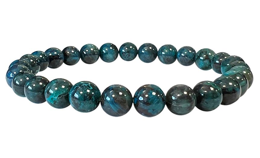 Bracciale Chrysocolla South Africa perle AAA 5.5-6.5mm