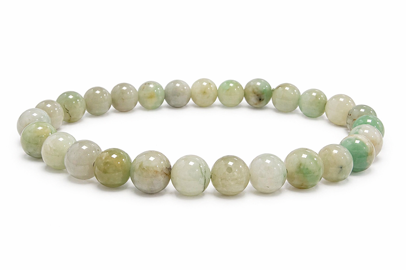 Bracciale in Smeraldo A perle 6-7mm