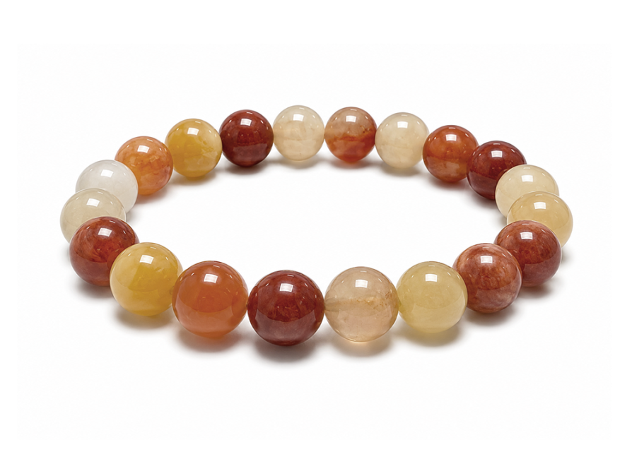 incenso ad Bracciale Jade multicolore perles 10mm