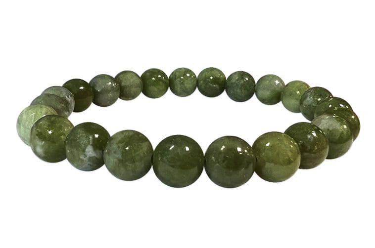 Bracciale Jade Nephrite perles 8mm