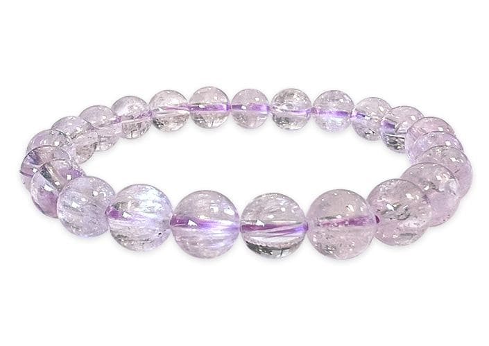 Bracciale Kunzite perline AAAA 7.5-8.5mm