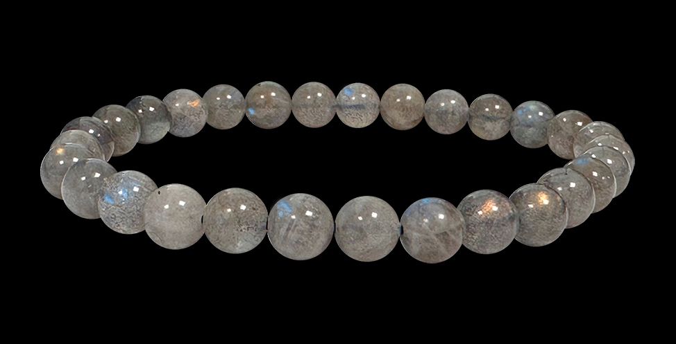 Bracciale Labradorite  AAA perles 6mm