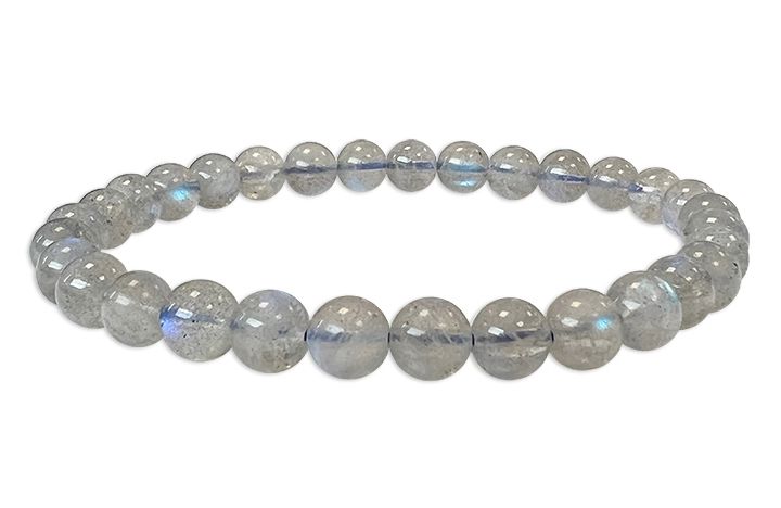 Bracciale Labradorite Norvegia AA perles 6-7mm