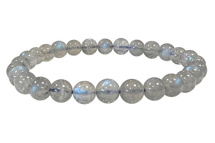 Bracciale Labradorite Norvegia AAA perles 6-7mm